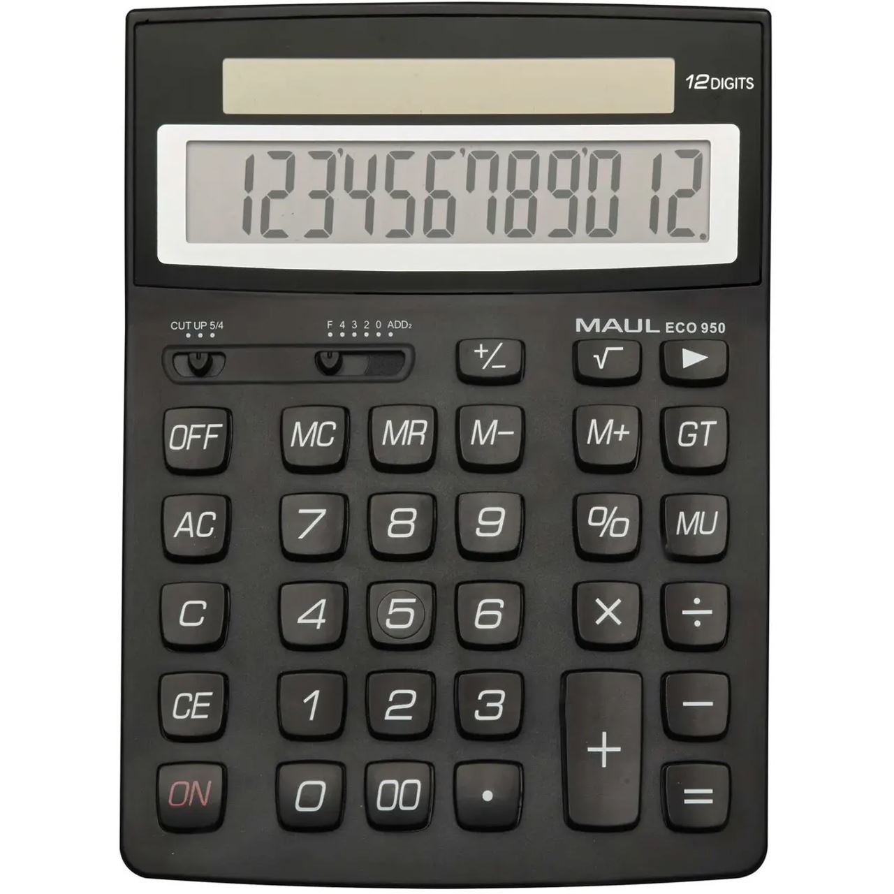 Maul Taschenrechner ECO 950, 12 Stellen schwarz
