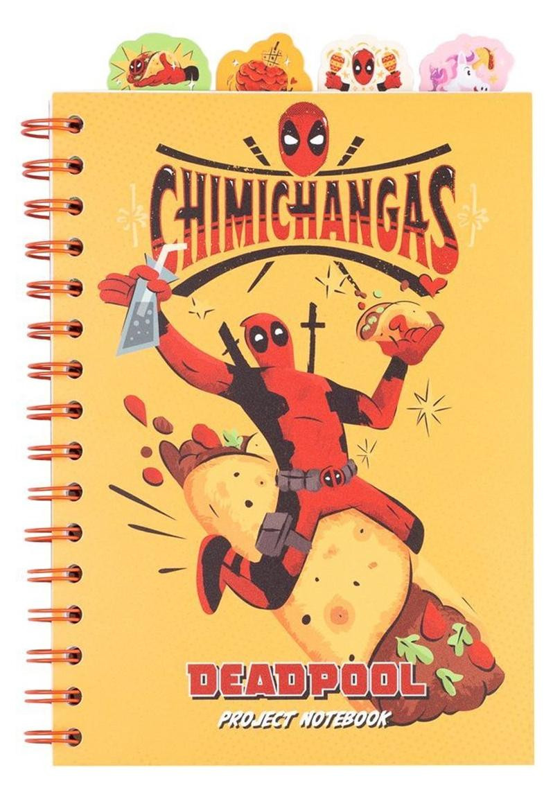 Erik A5 notitieboek met Marvel Deadpool design