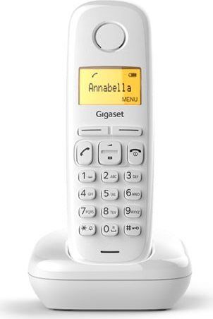 Siemens A 170 White Telefono Cordless Dect Eco Gap 50 Voci In Rubrica Id Chiamante Colore Bianco - A170