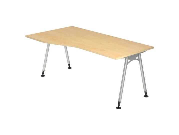 ATOS 18 S Schreibtisch 180 x 100 höhenverstellbar Ahorn