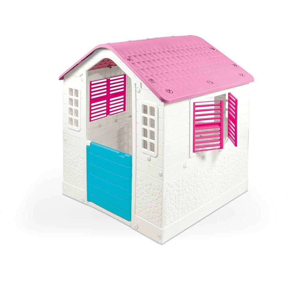 DOLU Spielhaus weiß/pink 2579