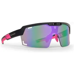 Demon, Unisex, Sportbrille, Speed Vent Sportbrille (matt black purple-purple multi, matt black purple-purple multi), Schwarz