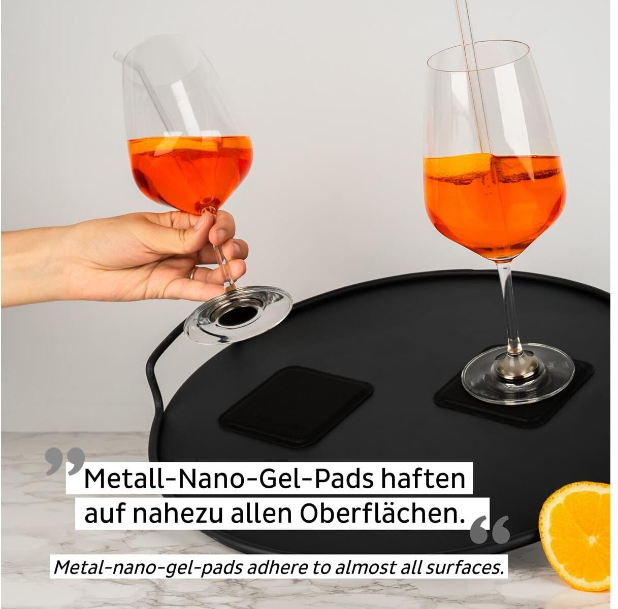 Longdrinkglas "2er-Set, 45418 dl", transparent, SILWY MAGNETIC SYSTEM, Trinkgefässe, 650ml, Kristallglas, Longdrinkglas transparent 650ml