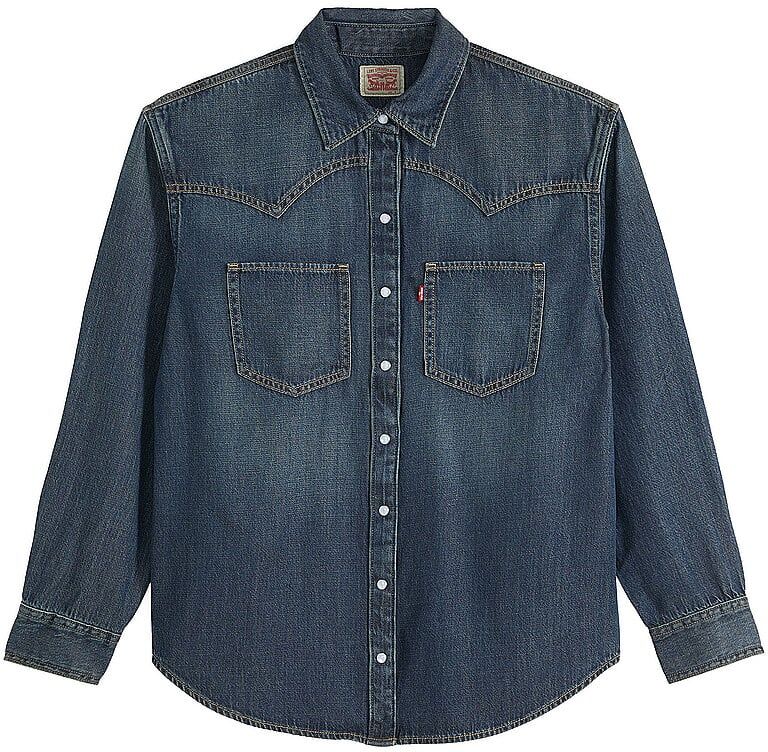 LEVI'S® Jeansbluse TEODORA dunkelblau   L L