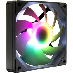 Inter-Tech ES-011 Computergehäuse Ventilator 12 cm Schwarz 1 Stück(e)