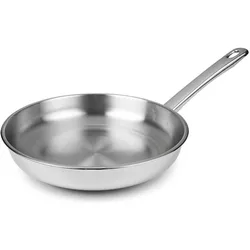 Lacor Vitrocor Koekenpan - 24cm, Pfanne + Kochtopf, Silber