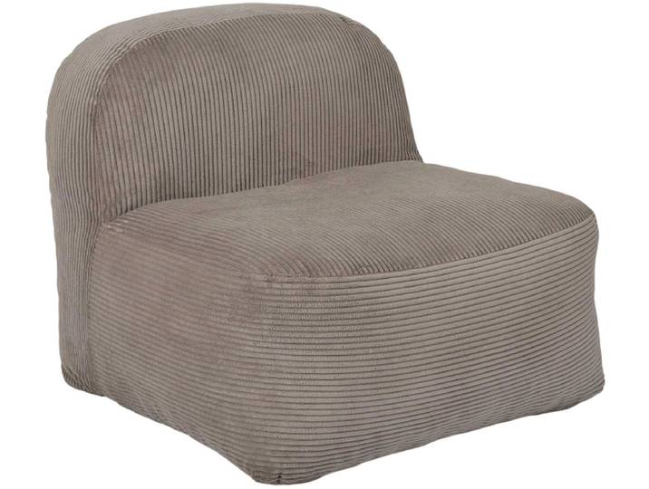 Vakuum-Hocker HOME DECO FACTORY RUPERT 85x85x78cm polyester taupe