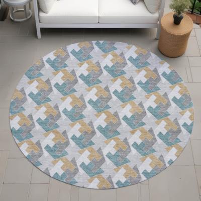 Addison Rugs Machine Washable Indoor/ Outdoor Modern Becker Chantille Rug