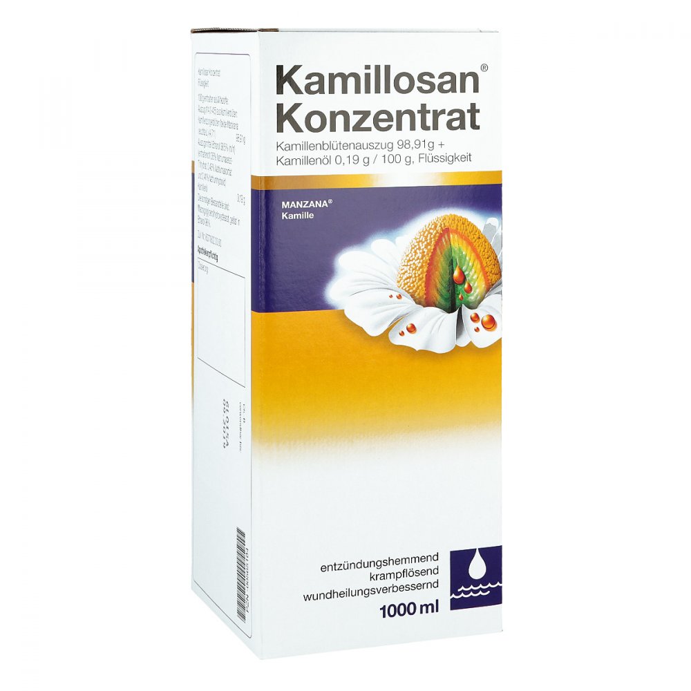 Cooper Consumer Health Deutschland GmbH Kamillosan Konzentrat: Erkältungsmittel Mundspülung, Inhalation 00565104