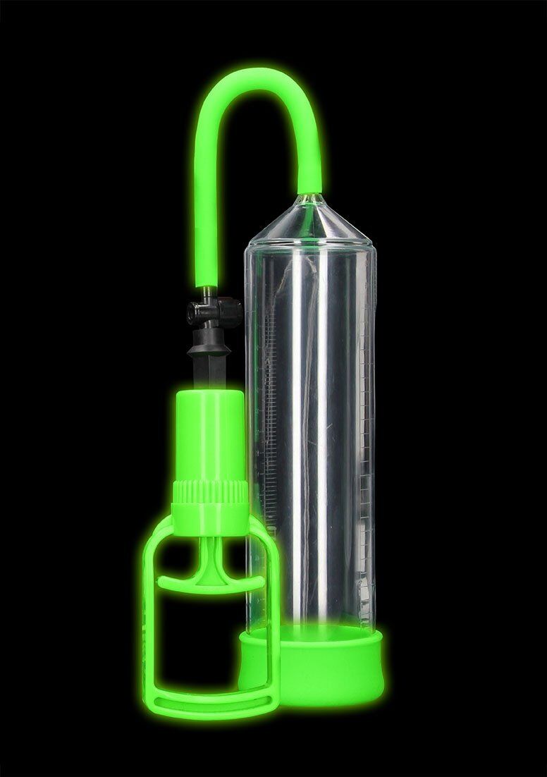 Ouch Fluo Pompe à pénis Débutant Comfort Neon Green