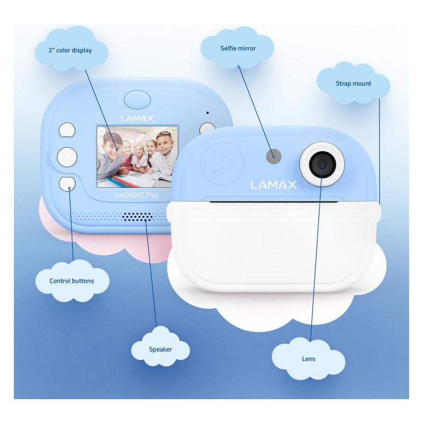 Lamax InstaKid2 Play Blau (8596687002403)