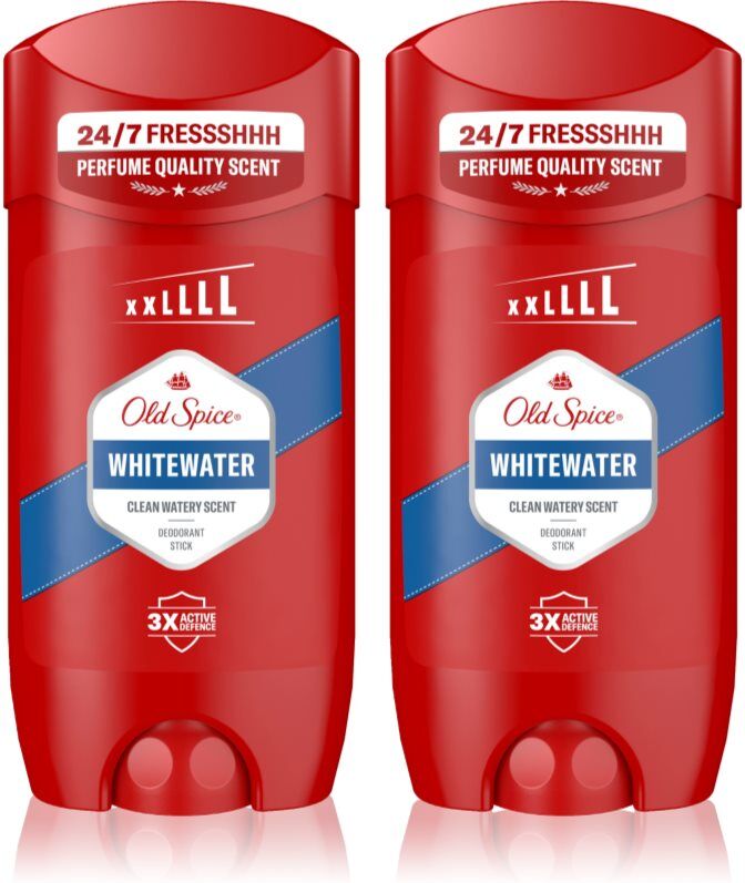 Old Spice Whitewater déodorant solide 2x85 ml