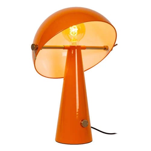 Lucide Barone Tafellamp Oranje Metaal E27