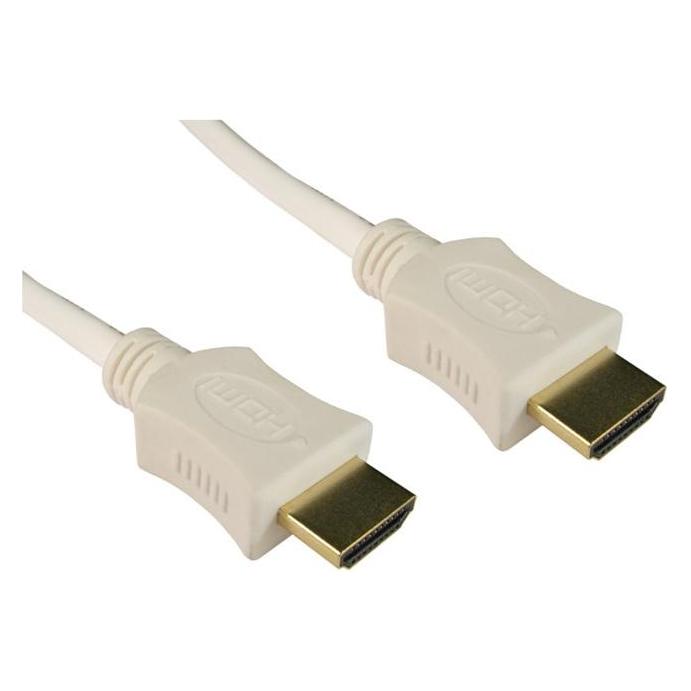 Cables Direct CDL 2m High Speed HDMI - White (2 m) (99HDHS-102WHT)