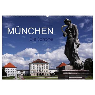 München - Die Schöne (Wandkalender 2026 DIN A2 quer), CALVENDO Monatskalender