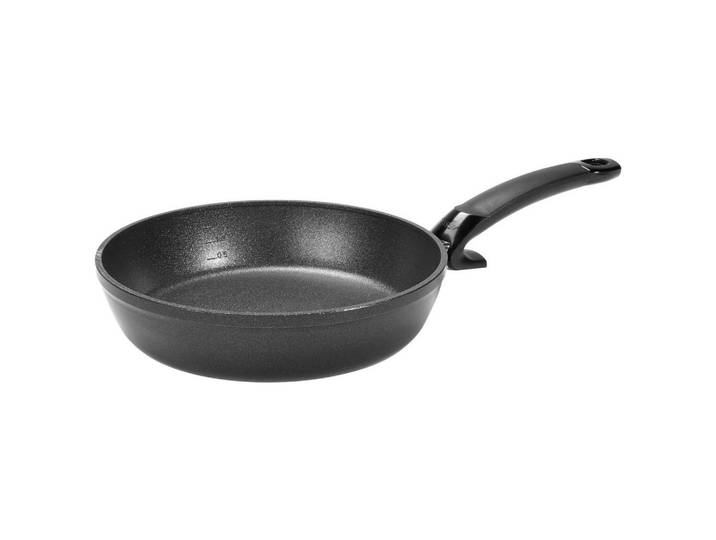 Fissler Bratpfanne Adamant Comfort, Schwarz, Metall, 1,4 l, rund, kratzfest, antihaftbeschichtet, Kochgeschirr, Pfannen, Bratpfannen