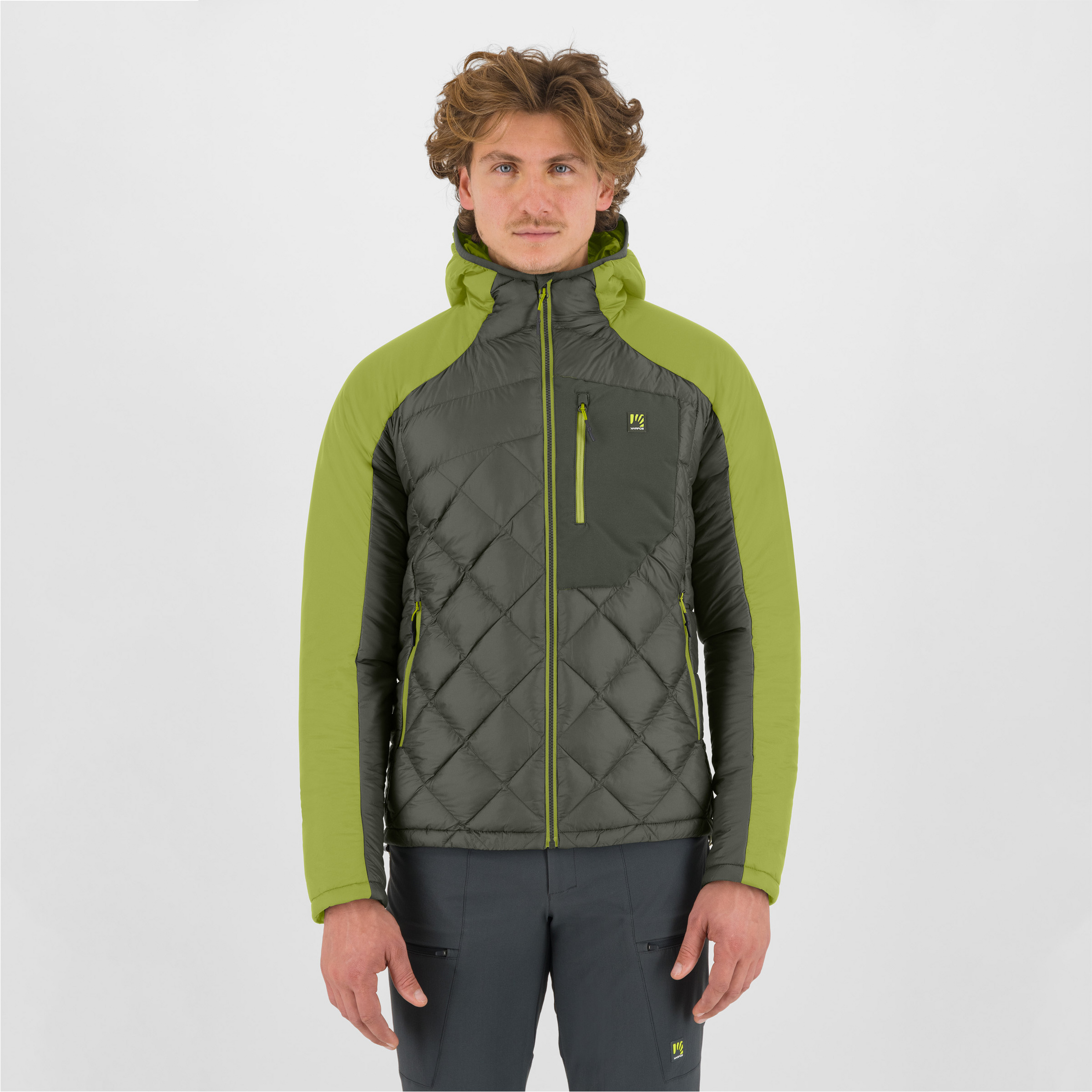 Karpos Lastei Up Herren Kunstfaserjacke braun Größe M Trekking Wasserabweisend Wasserabweisend