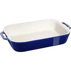 Staub Backform 4,5 l blau