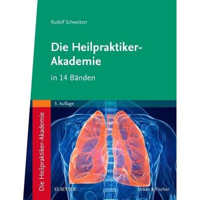 Die Heilpraktiker-Akademie in 14 Bänden, Taschenbuch von Rudolf Schweitzer,Michael Schröder,Sonja Streiber,Jürgen Koeslin, Urban & Fischer in