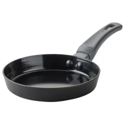 FACKELMANN mini Statement Pfanne Keramik schwarz 14 cm