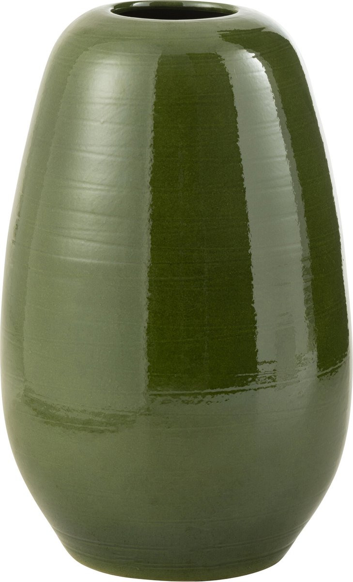 J-Line vaas Lola porselein groen large Hoogte: 55 cm