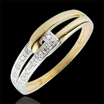 Edenly Ring Harmonische Vereinigung bicolor