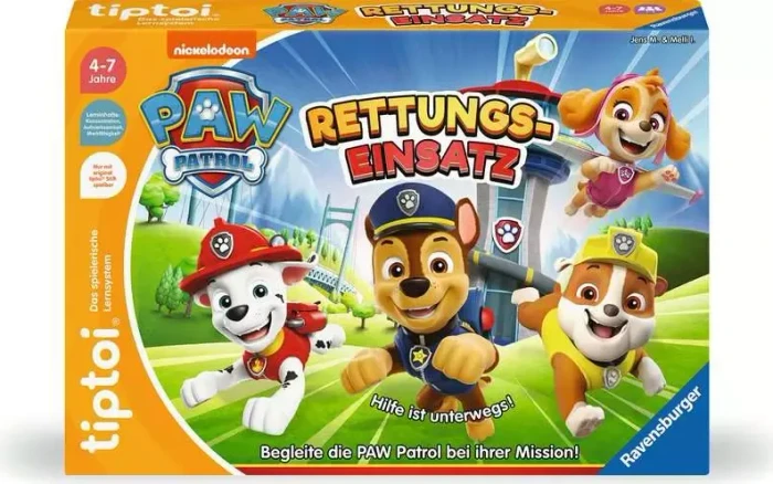 Ravensburger tiptoi Paw Patrol Rettungseinsatz