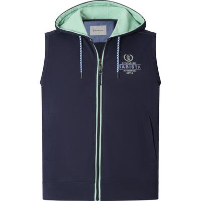 Sweatweste BABISTA "Sweatweste MARTANO", Herren, Gr. M, blau (dunkelblau), Obermaterial: 100% Baumwolle CO., Westen