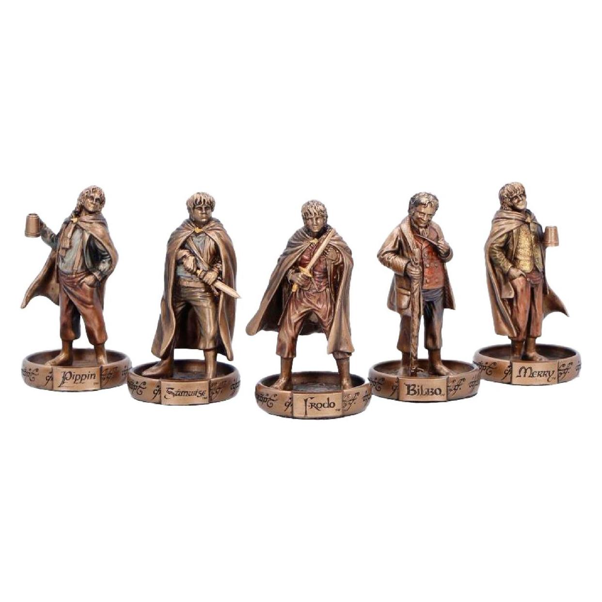 Nemesis Now Lord of the Rings figurines mini The Hobbits of the Shire 7 cm (B7508B26)