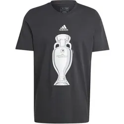 ADIDAS Herren Fanshirt Official Emblem Trophy, Größe S in Grau Grau