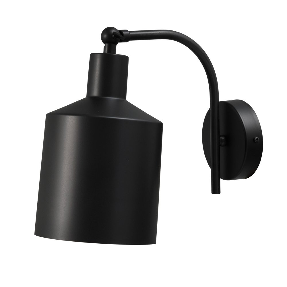 Masterlight Concepto Landelijke Wandlamp - Zwart - Metaal