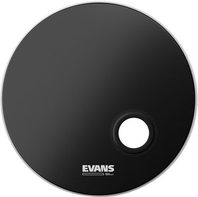 Evans "20" E-Mad Reso Bass Drum BK" Schwarz