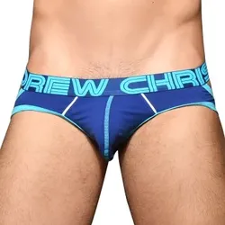 Andrew Christian Show-It Retro Pop Comfort Jock Blau/Türkis Baumwolle Medium Herren