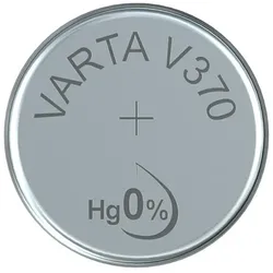 Varta V370, Einwegbatterie, Sr69, Silberoxid, 1,55 V, 1 Stück(e), 30 Mah