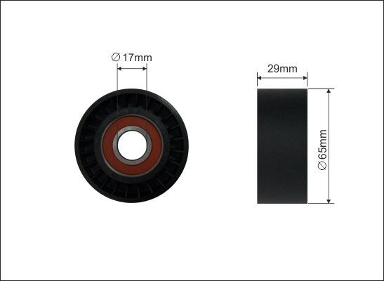 Caffaro Spannrolle, Keilrippenriemen 32399 Für Nissan Vaughall Renault Mercedes