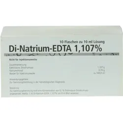 DI NATRIUM EDTA Lösung 1,107% 10X10 ml