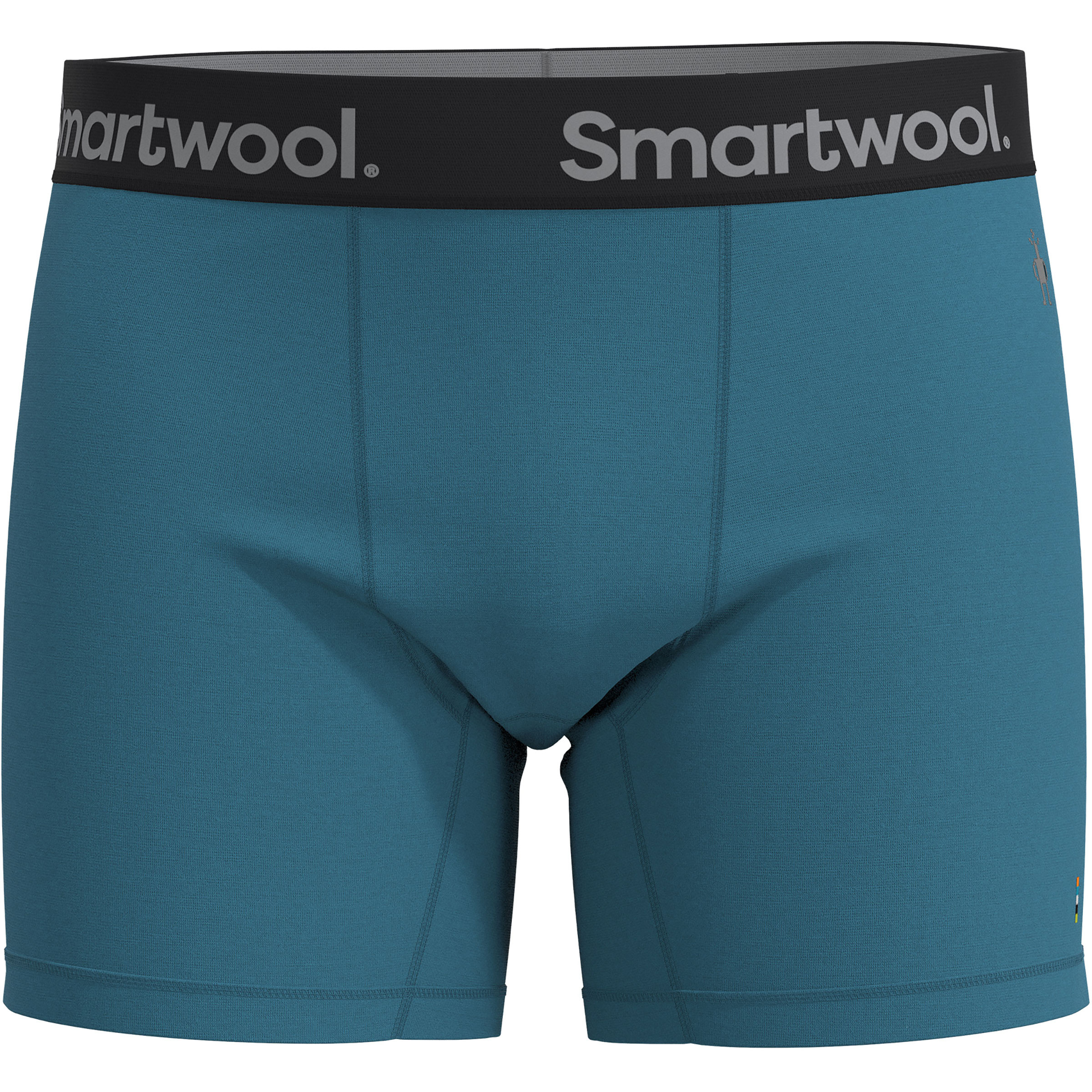 Smartwool Active Boxer Brief Boxer Herren Kurze Unterhose blau Größe L Trekking Elastisch Merinowolle