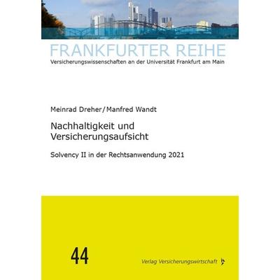 Nachhaltigkeit und Versicherungsaufsicht, Taschenbuch von Susanne Clauss,Andreas Hasse,Jürgen Bürkle,Robin Ettl,Fabian Kunz, Verlag