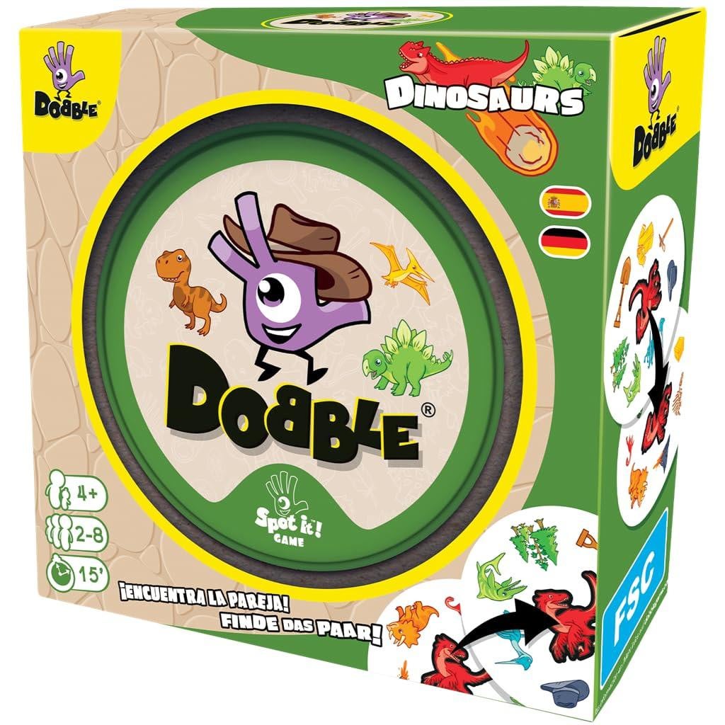 Asmodee Dobble Dinosaurus bordspel