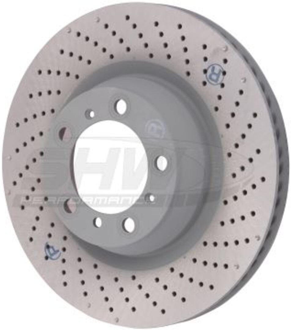 Shw Performance Bremsscheibe SHW PRR39978 hinten, belüftet, hochkarbonisiert, 1 Stück