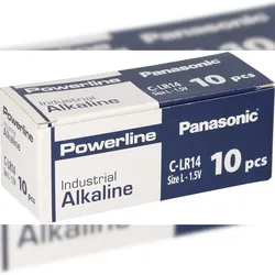 Panasonic LR14 C Powerline Batterie 10er Karton 1,5V AlMn