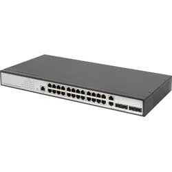 DIGITUS DN802213 - Switch, 28-Port, Gigabit Ethernet, RJ45/SFP, SFP
