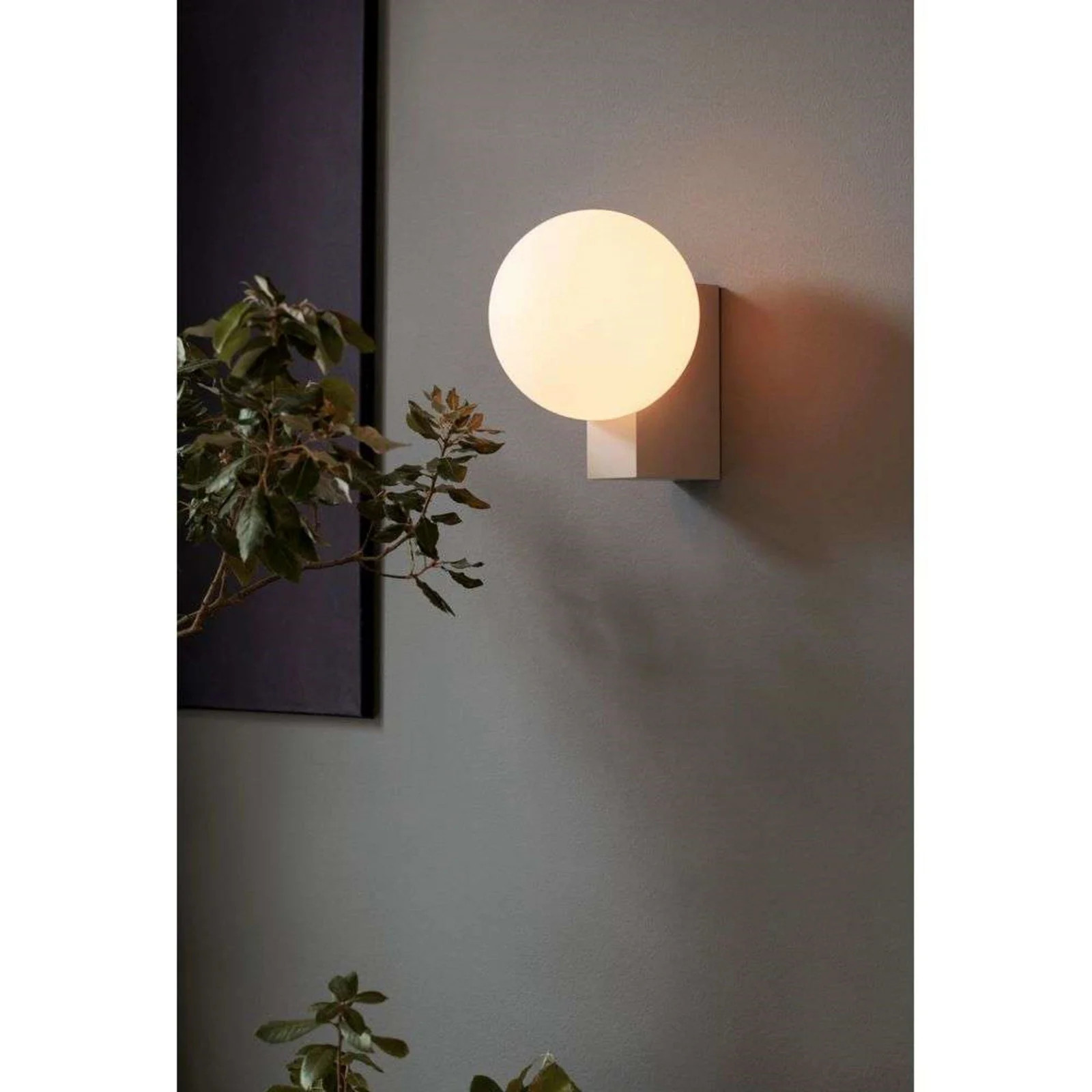 &Tradition Journey SHY2 wandlamp - Grijs/Wit - Glas en Metaal