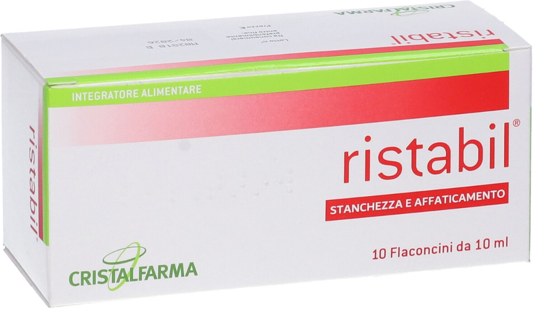 CRISTALFARMA Srl Cristalfarma, Ristabil, 10 Flaconcini