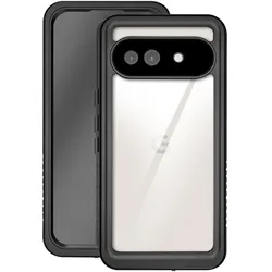 Redpepper Armor IP68 (Google Pixel 9a), Smartphone Hülle, Transparent, Schwarz