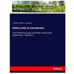 Politics with an Introduction, Fachbücher von Aristotle, William L Newman