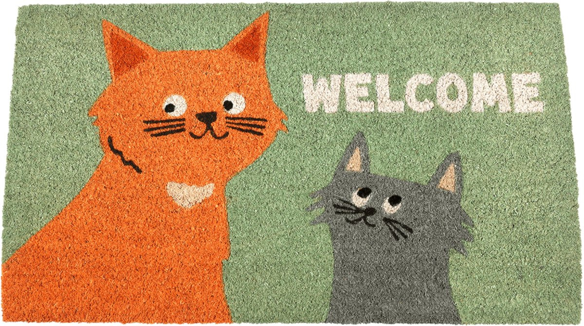 Rex London Deurmat met katten Nine Lives