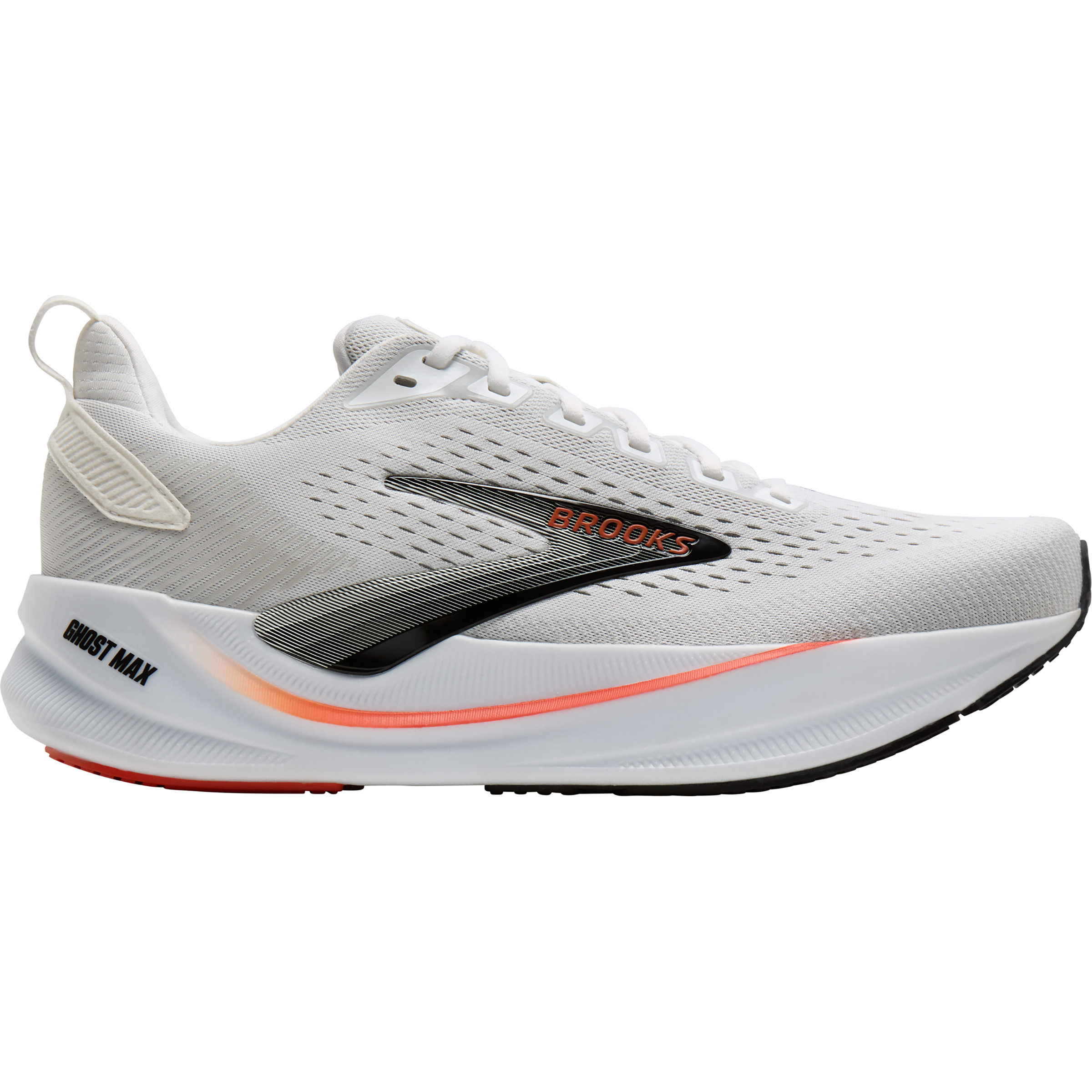 Brooks Ghost Max 4 Herren Laufschuhe rot Größe 41 Laufen Atmungsaktiv