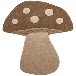 Bloomingville Mini, Teppich, Mushroom (90 x 85 cm)