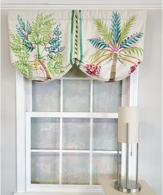 RLF Home Felicity Stationary Balloon Valance